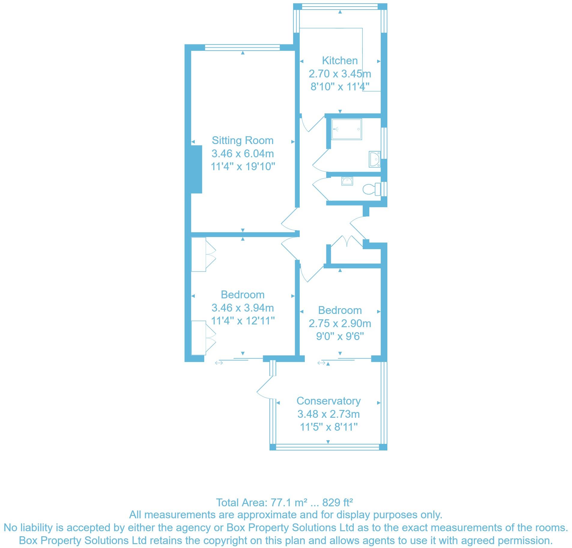Moor Croft, Bingley, West Yorkshire, BD16 floorplan