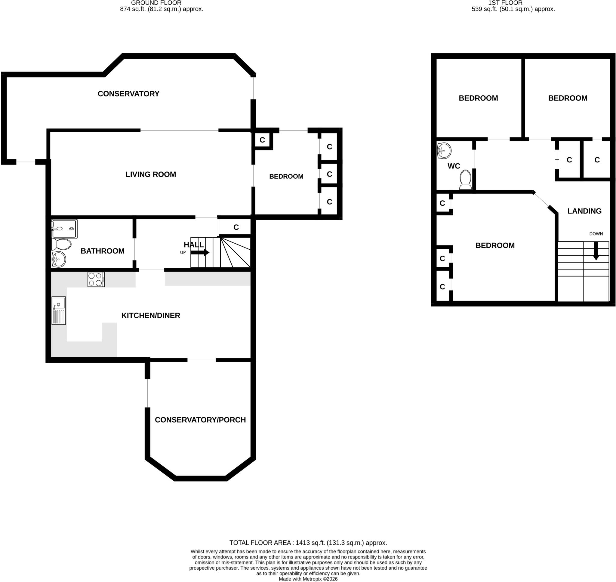 19 Perrins Road, Alness, IV17 floorplan