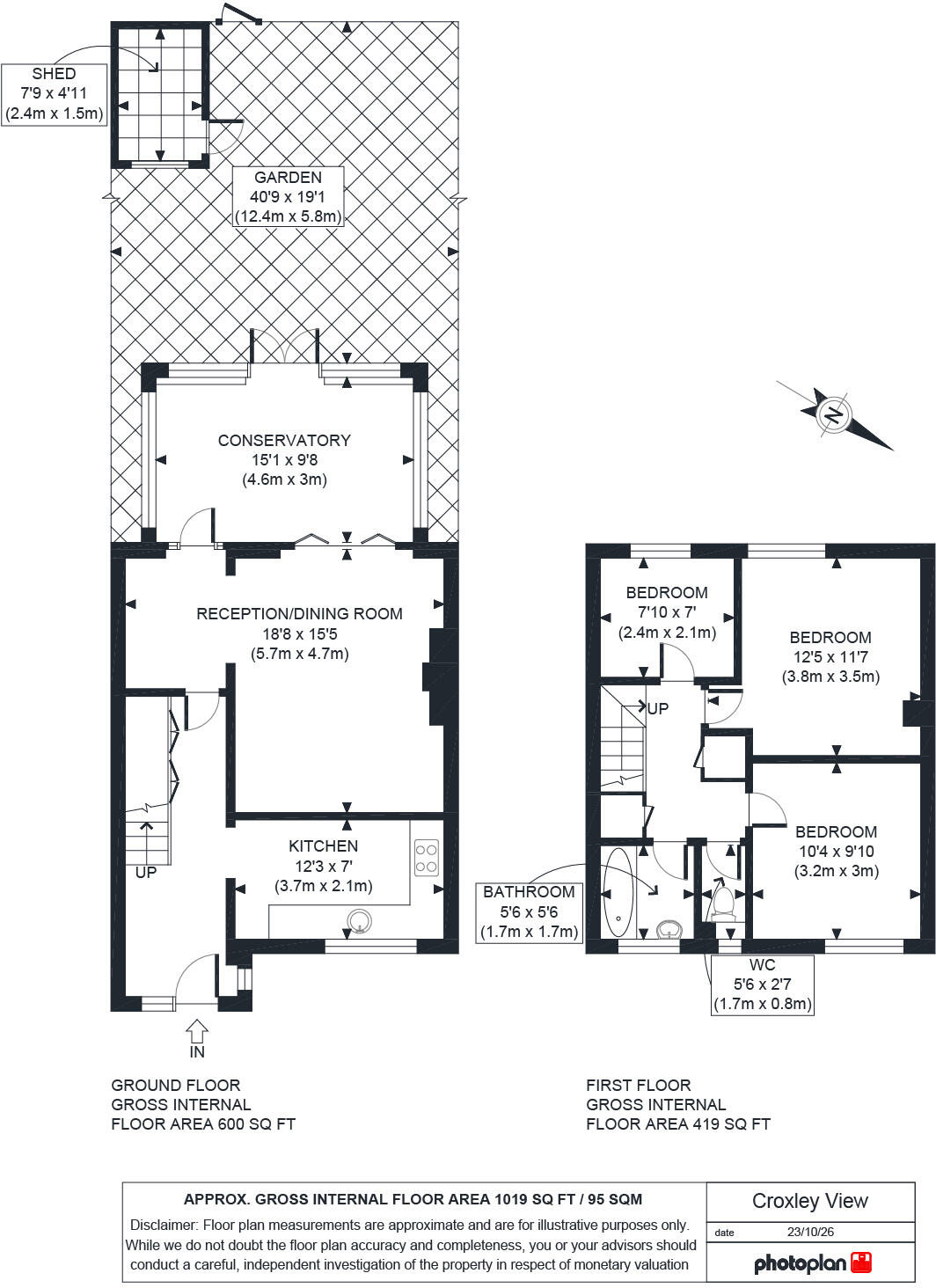Croxley View, Watford floorplan