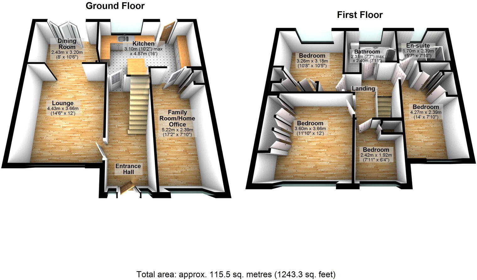 Ling Drive, Atherton M46 9BH floorplan