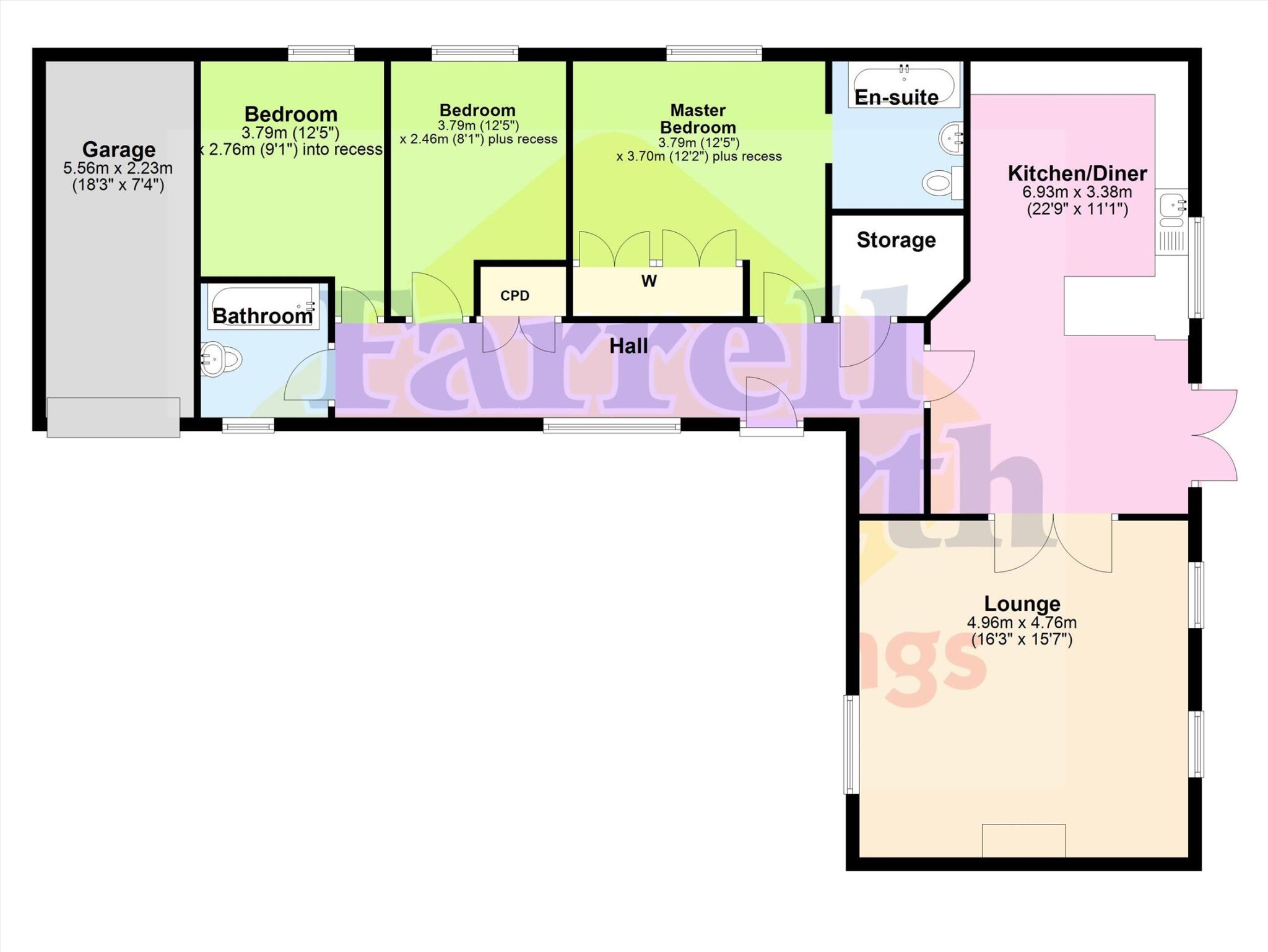 Weeton Road, Weeton, Preston floorplan