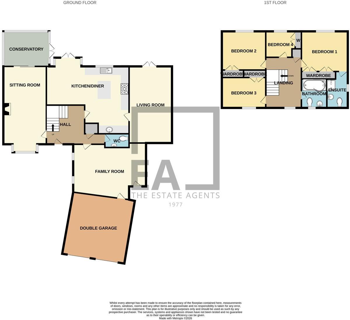 Hunsbury Hill Avenue, Northampton, NN4 floorplan
