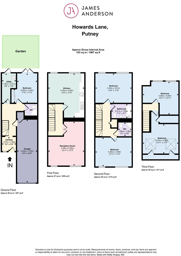 Howards Lane, SW15 floorplan