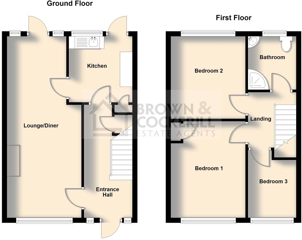 Cross Street, Long Lawford, Rugby, CV23 floorplan
