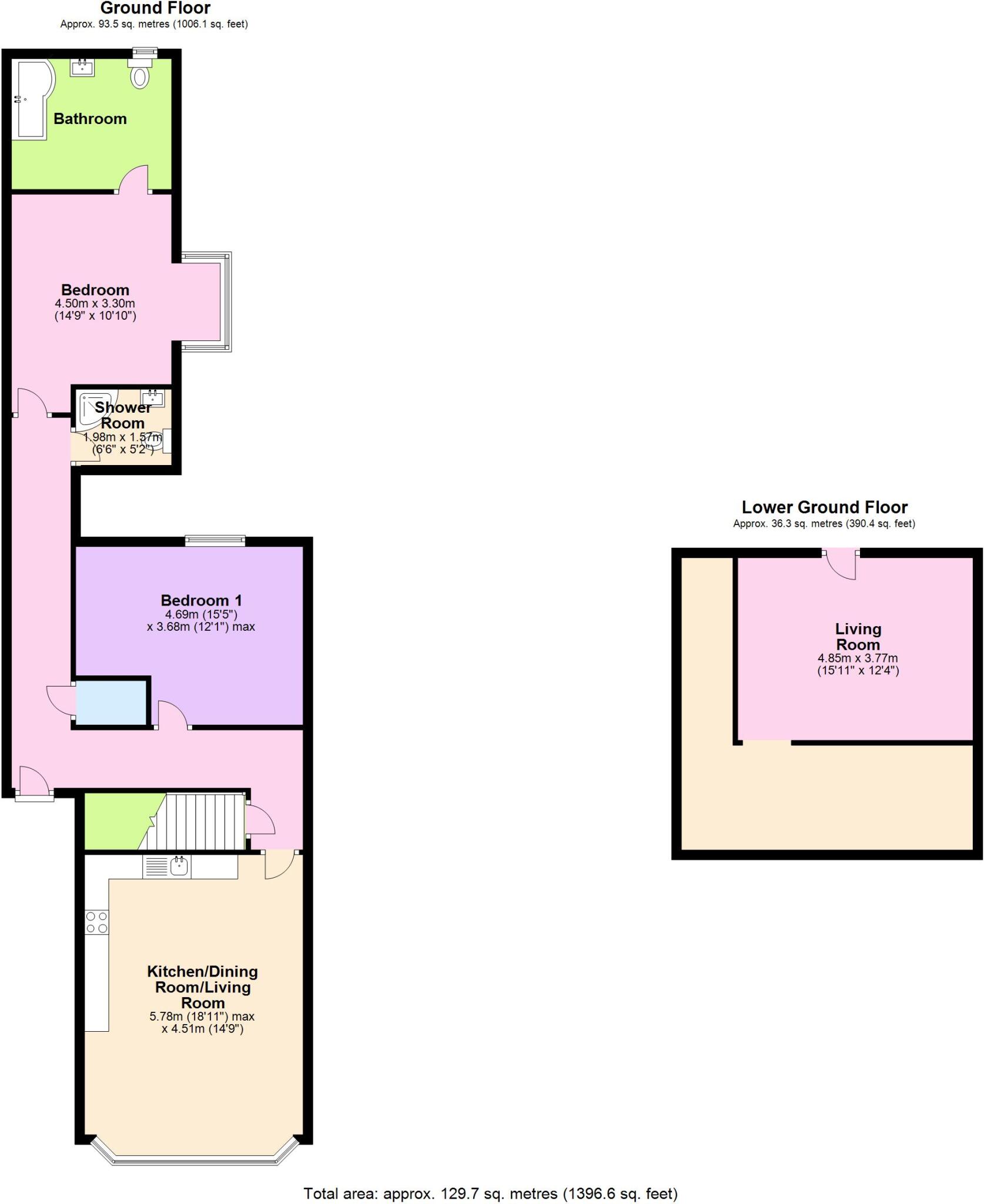 Apartment 1, 10 Eaton Road, Chester floorplan