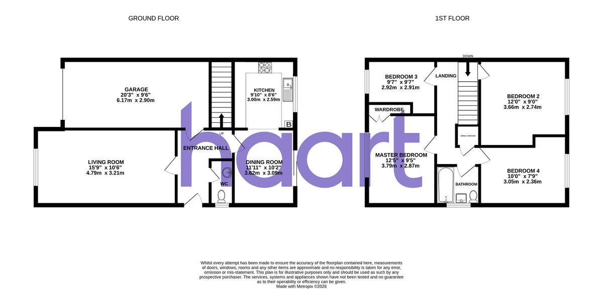 Griffiths Close, Swindon floorplan