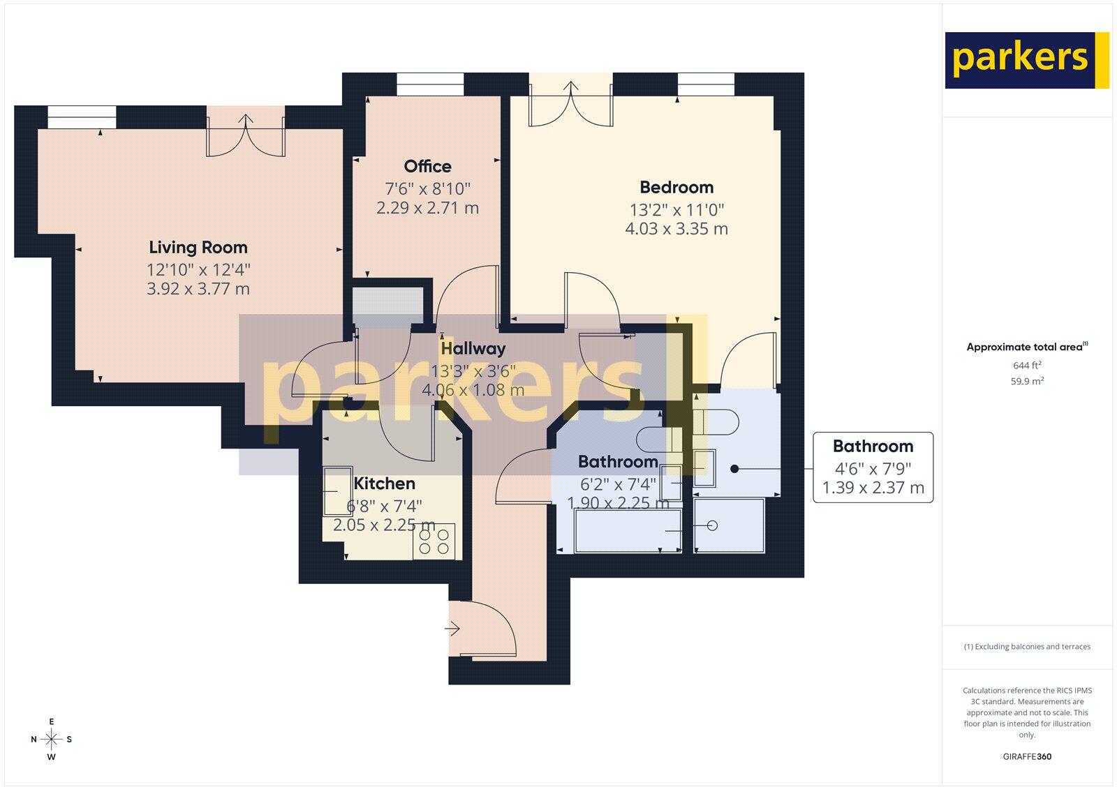 Cheapside, Reading, Berkshire, RG1 floorplan