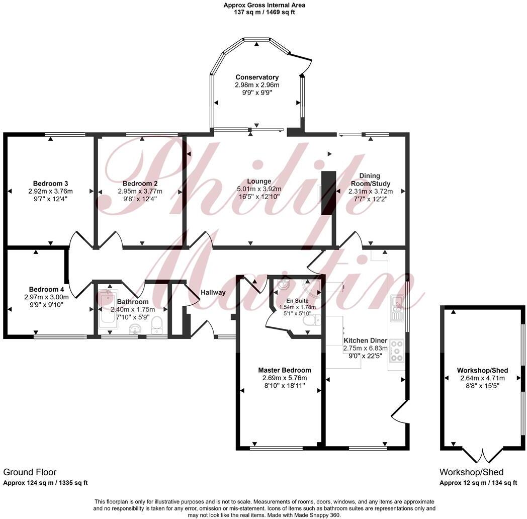 Park View, Truro floorplan