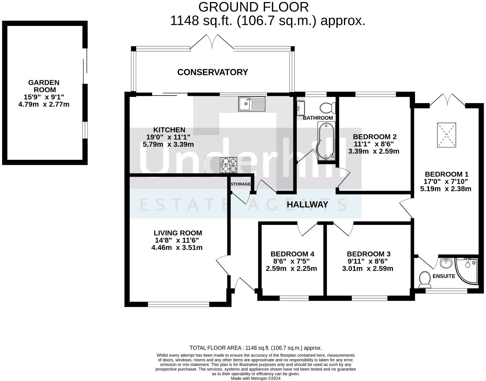 Beech Close, Willand, Cullompton floorplan