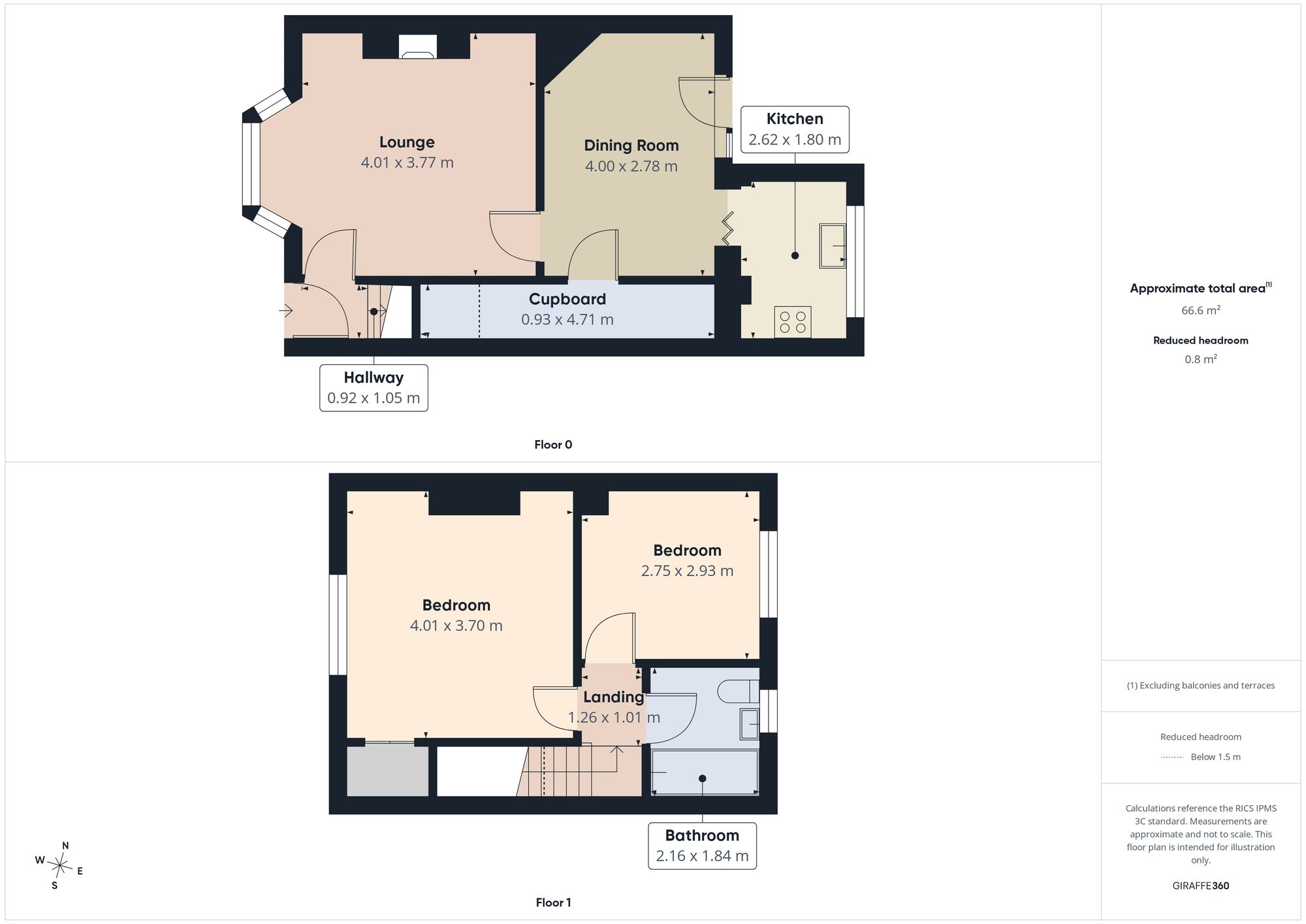 Regent Road North, Newcastle Upon Tyne, NE3 floorplan