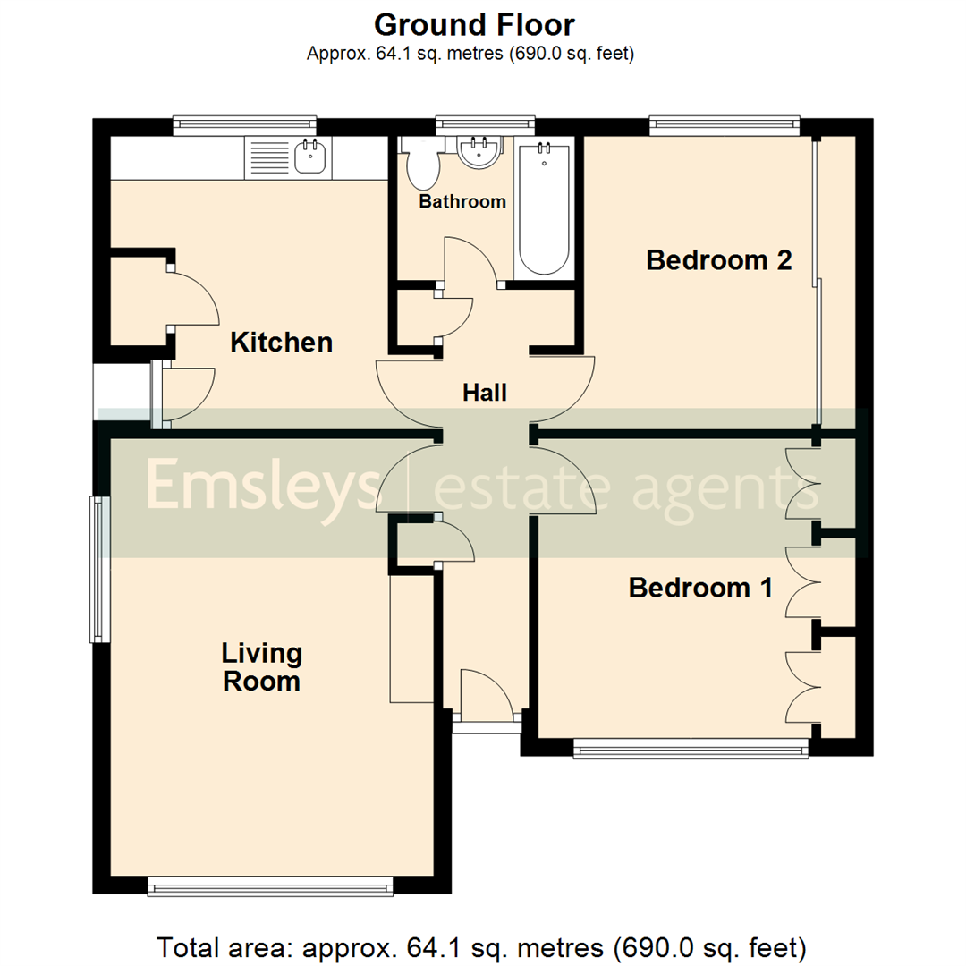 Templegate View, Leeds floorplan
