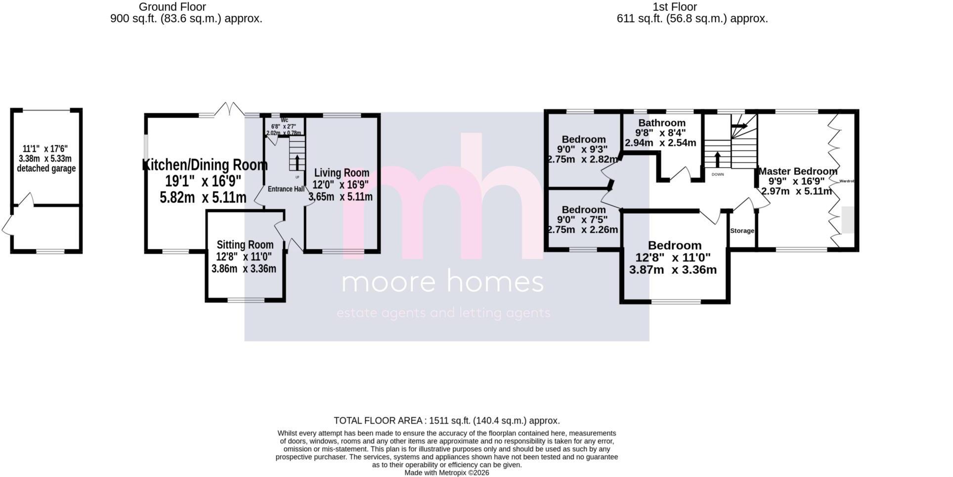 ALBANY ROAD, Bramhall SK7 1NA floorplan