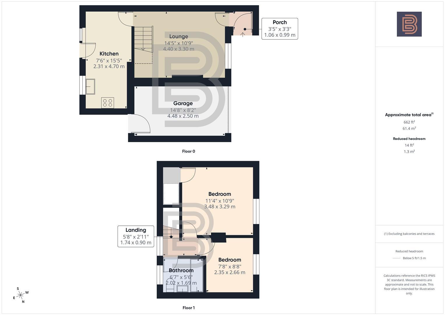 Shapfell, Brownsover, Rugby floorplan