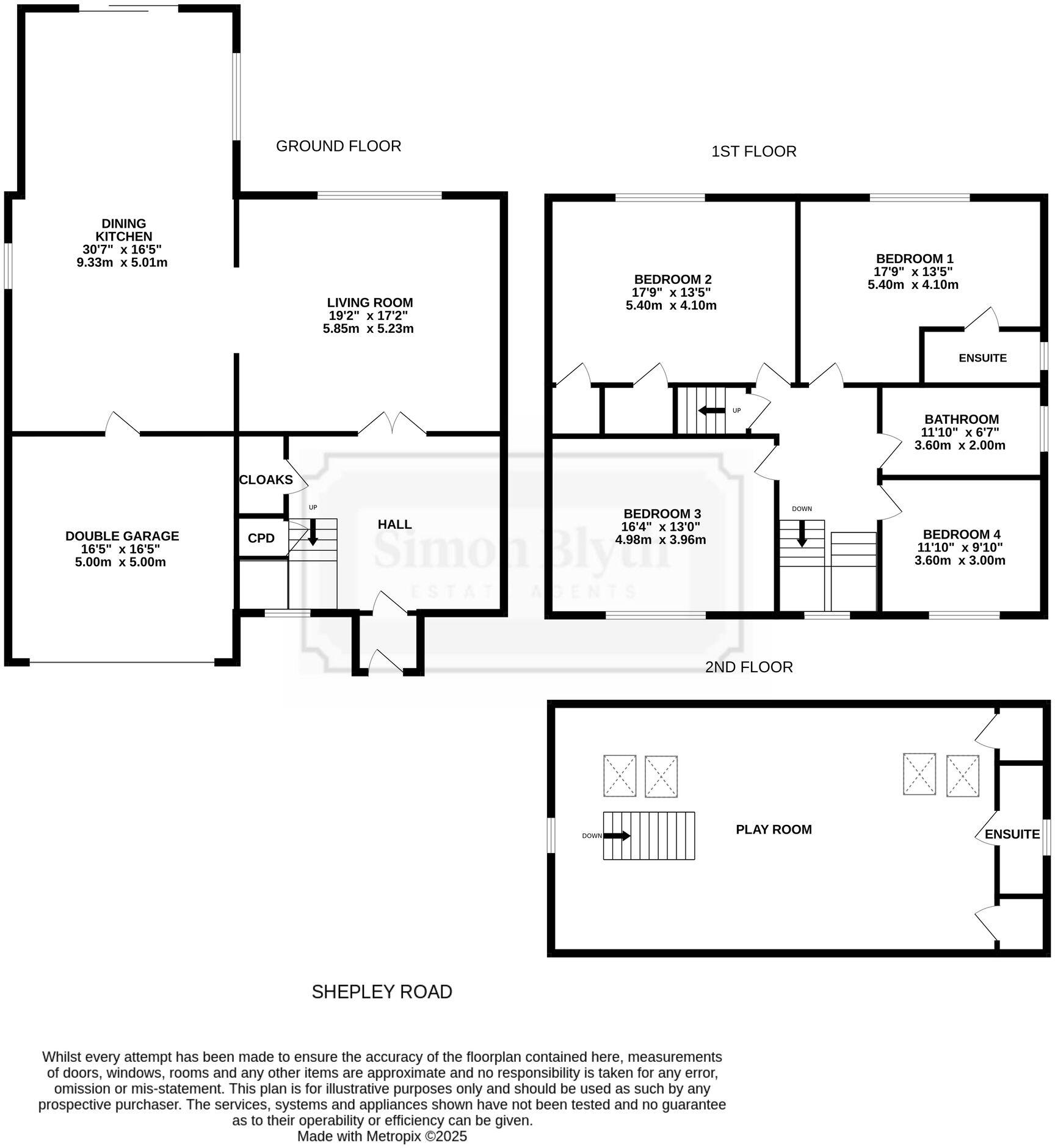 West View, Shepley Road, Stocksmoor, HD4 floorplan