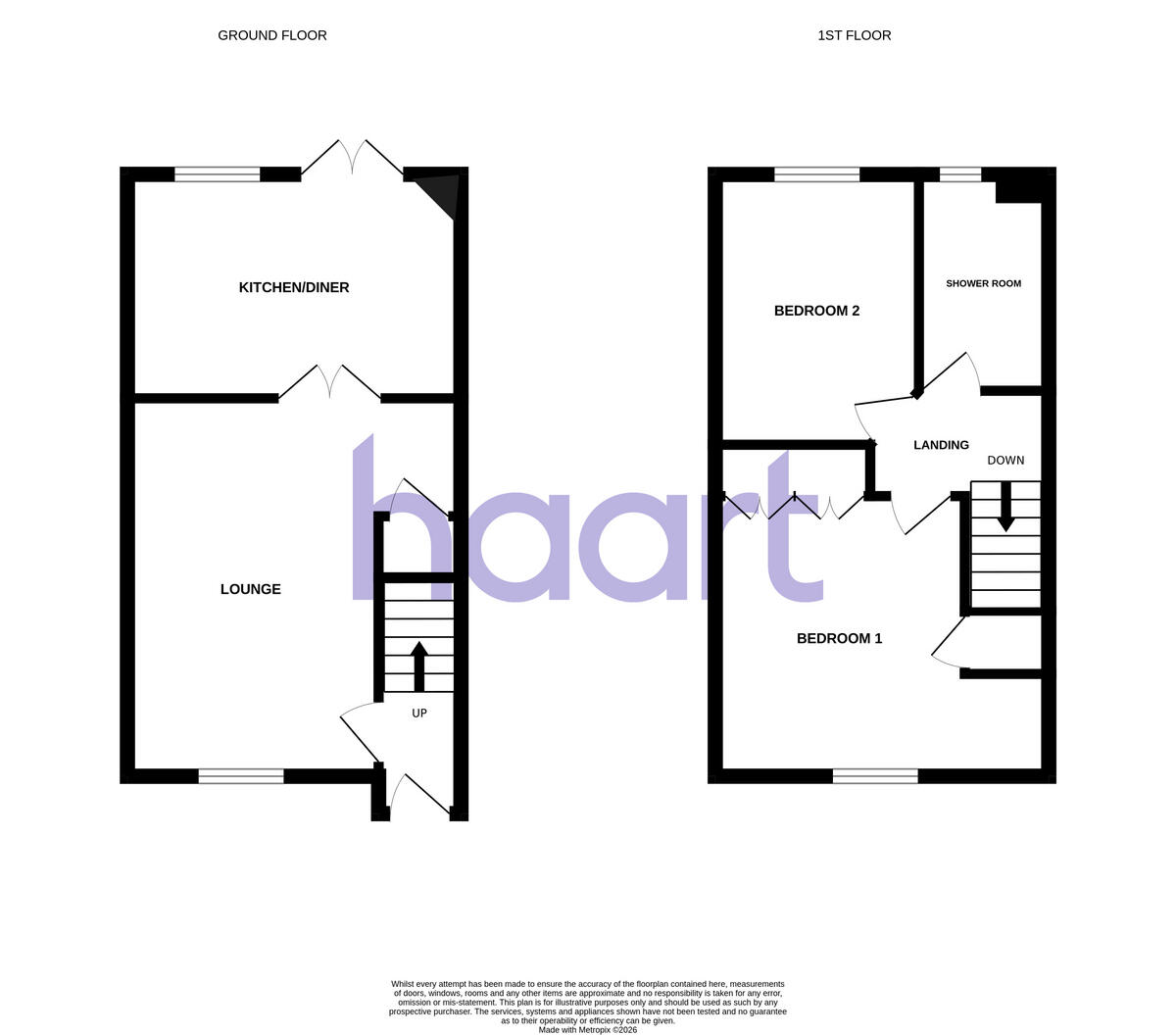 Carraways, Witham floorplan