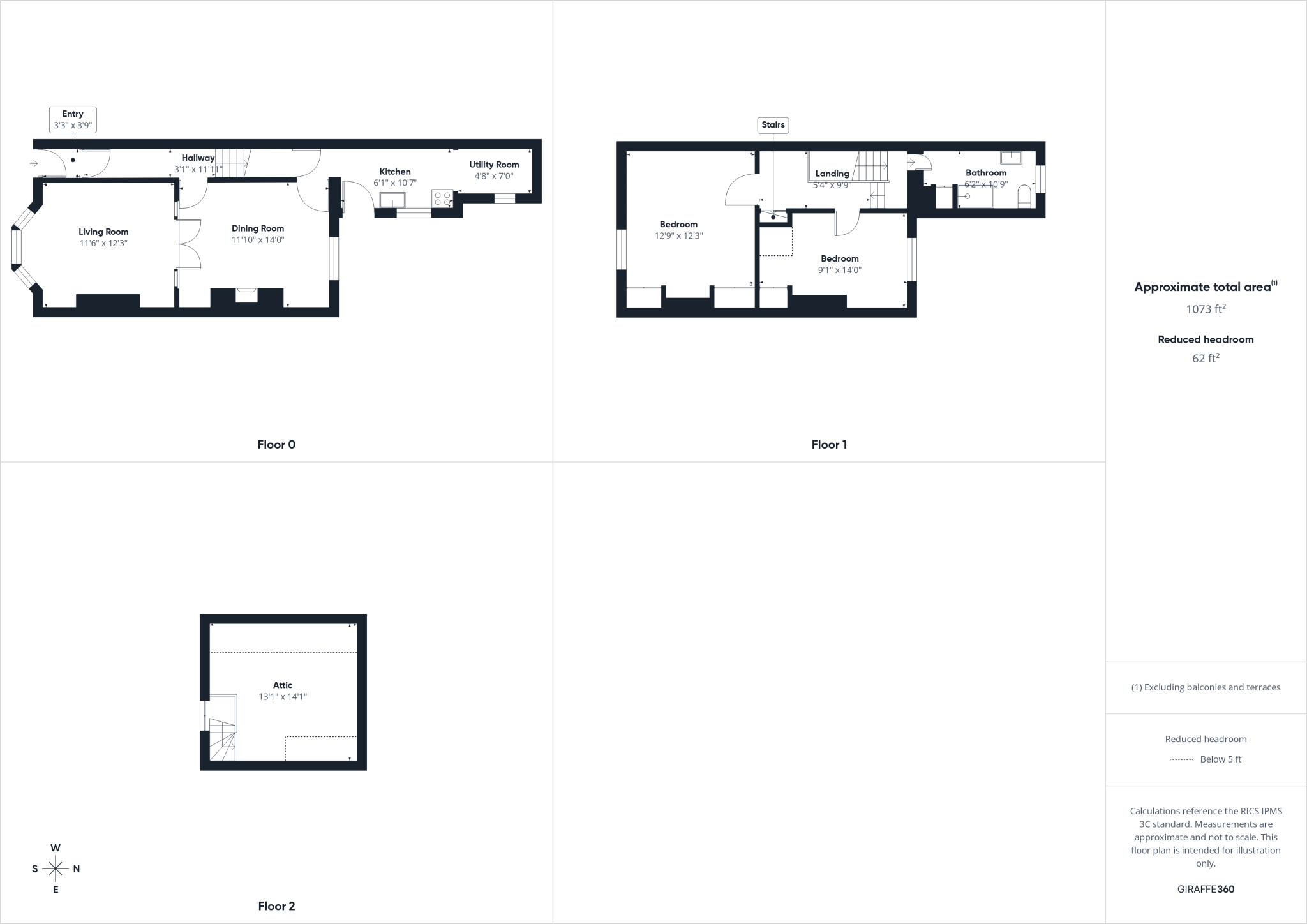 Salisbury Place, Bishop Auckland, Durham, DL14 floorplan