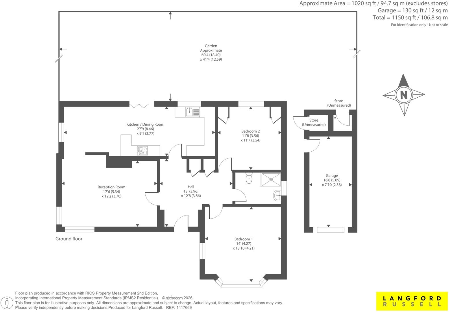 Worlds End Lane, Orpington floorplan