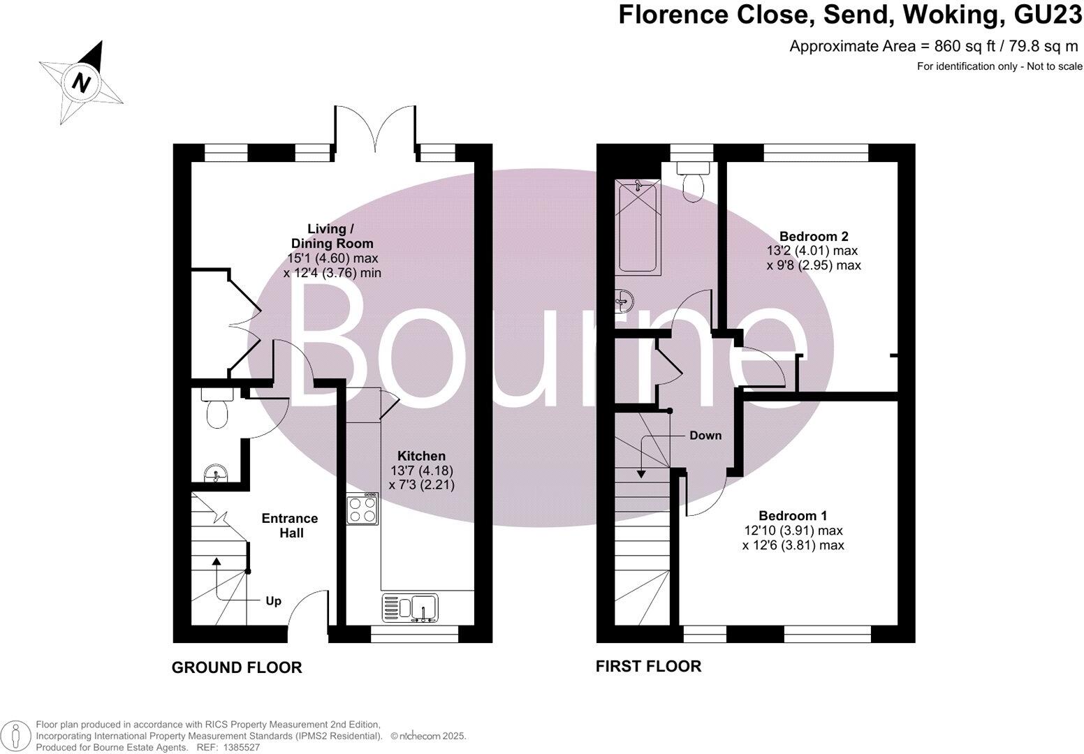 Florence Close, Send, Woking, Surrey, GU23 floorplan