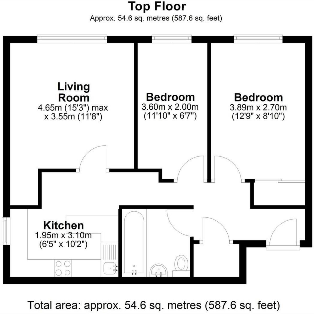 Birchanger Road, London floorplan