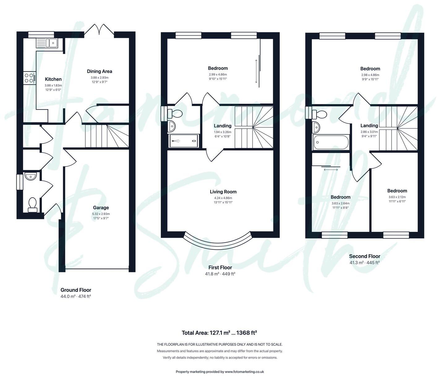 Slade End, Theydon Bois, CM16 floorplan