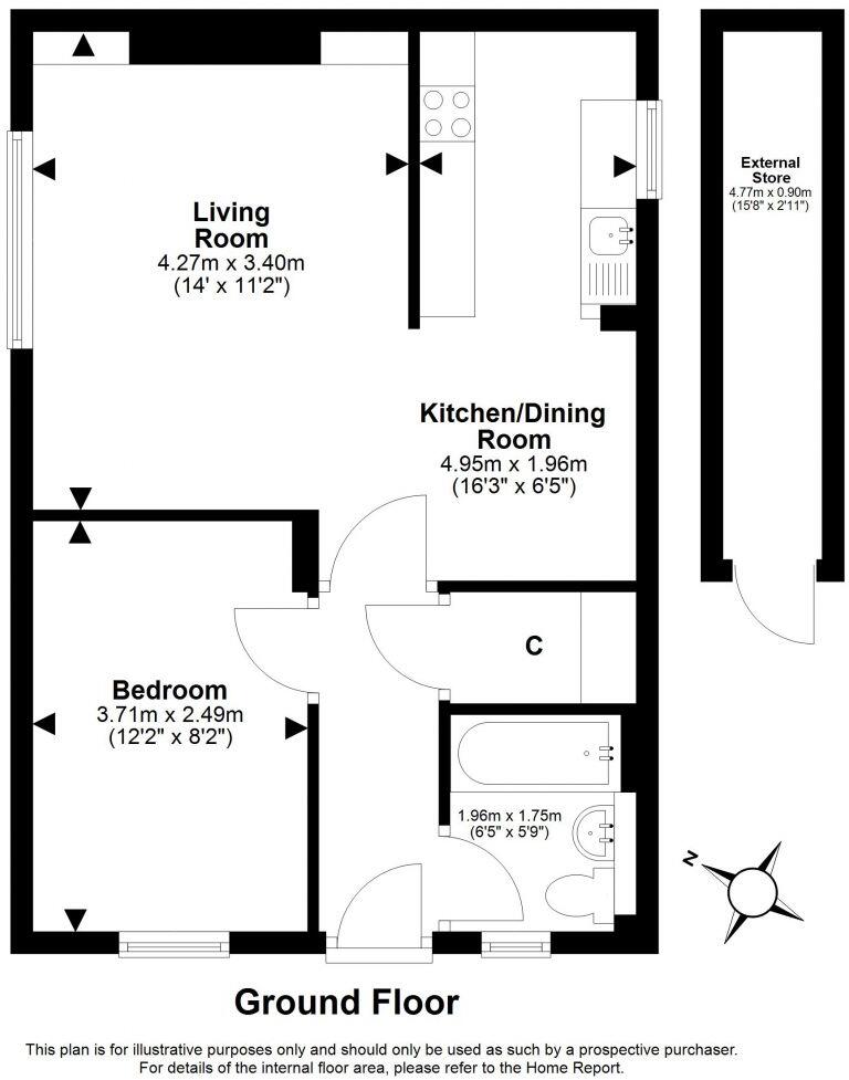 104 South Gyle Mains, South Gyle, Edinburgh, EH12 9EP floorplan