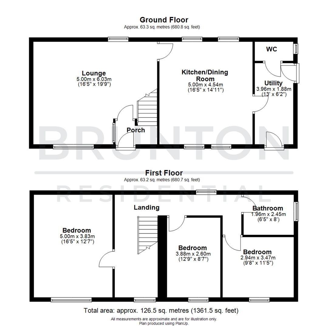 Allenheads, Hexham, NE47 floorplan