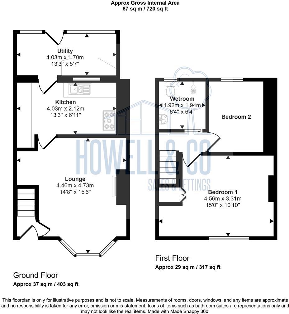 Newman Street, WA4 floorplan