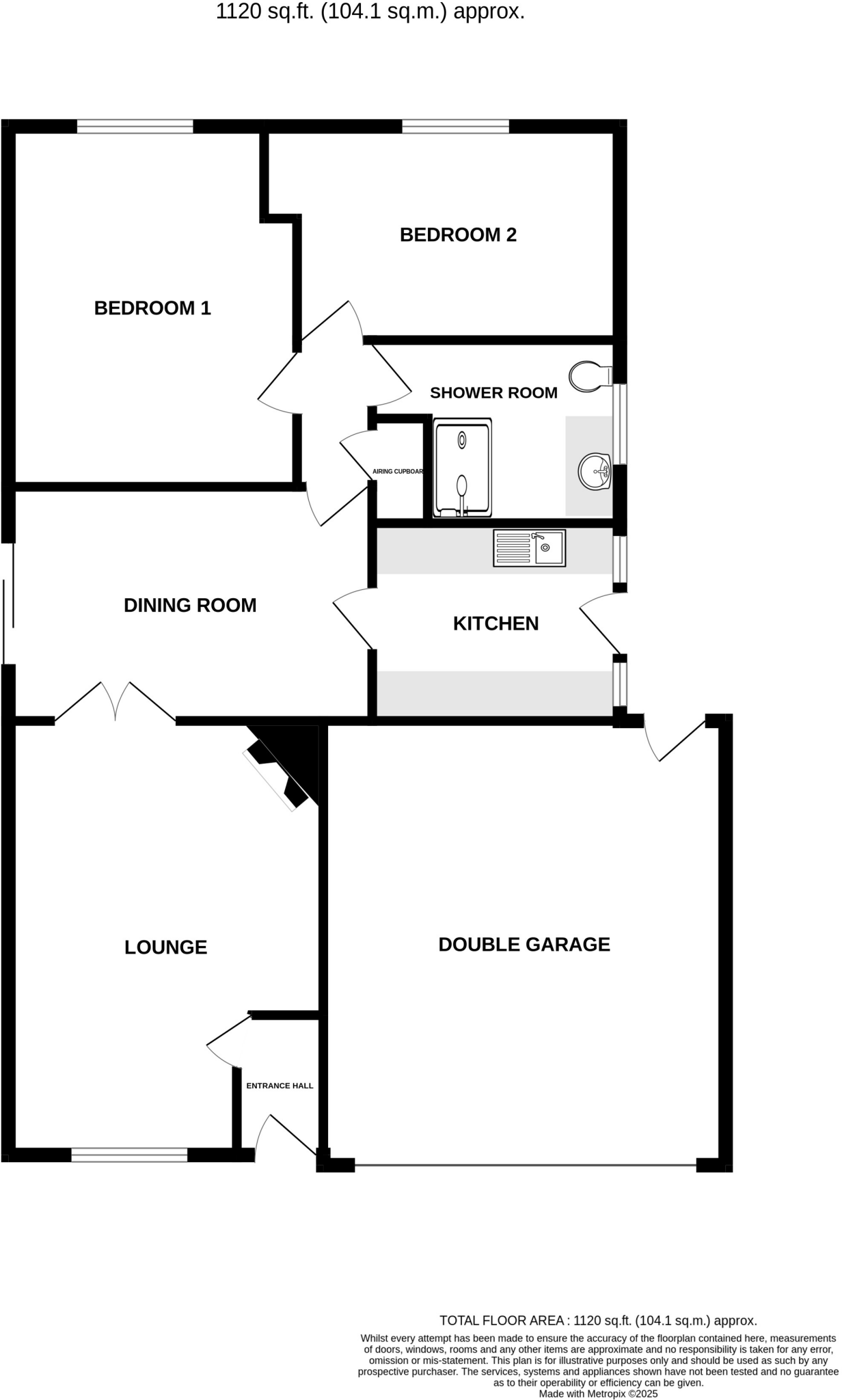 Anchor Road, Tiptree floorplan