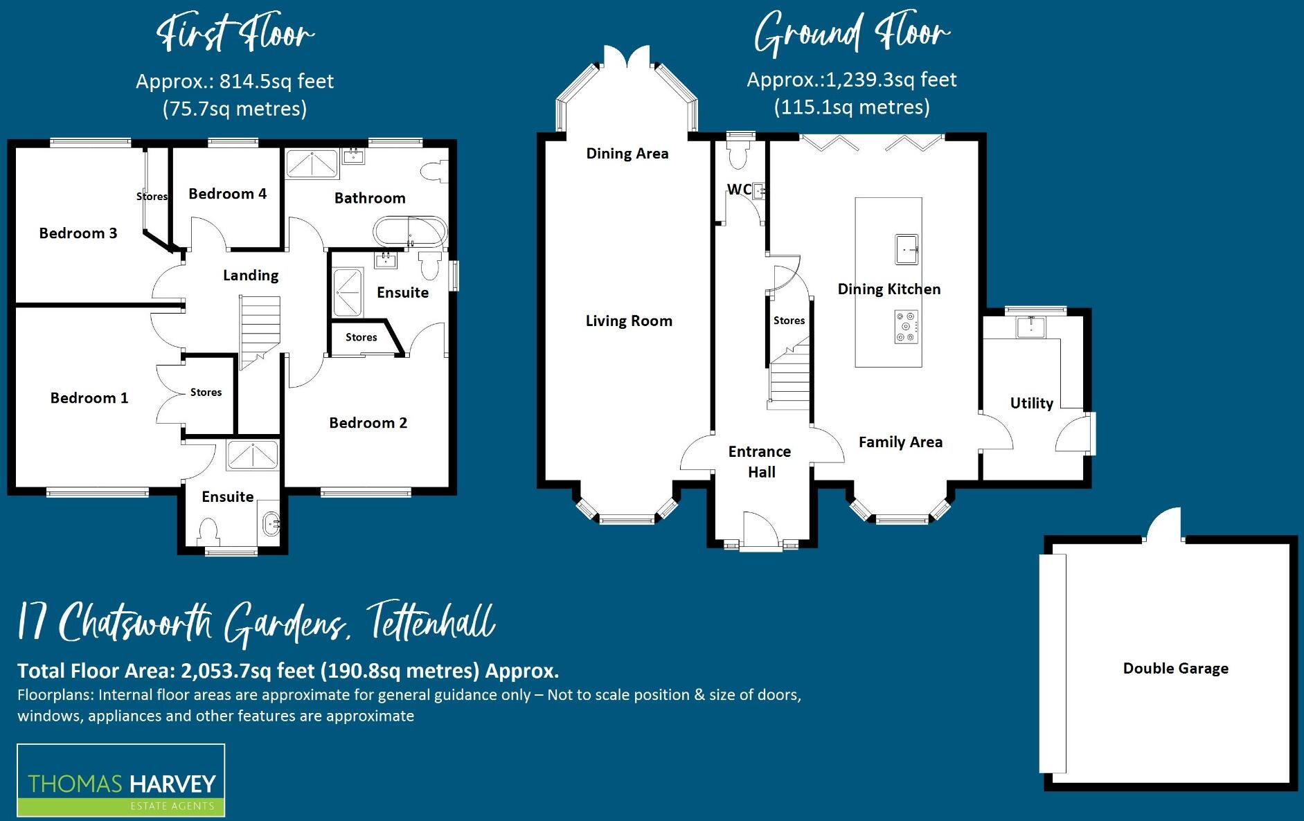 17, Chatsworth Gardens, Tettenhall, Wolverhampton, West Midlands, WV6 floorplan