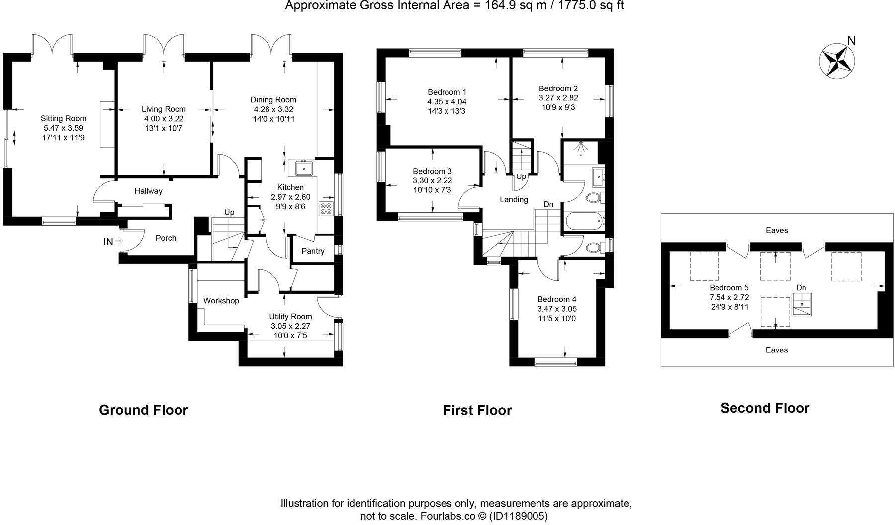 Cott Lane, Dartington, Totnes floorplan