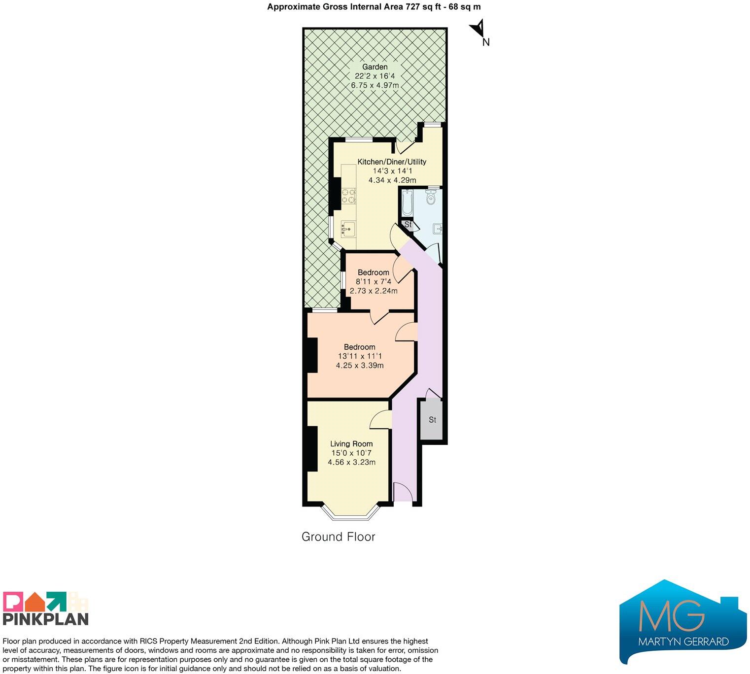 Grange Avenue, North Finchley, London, N12 floorplan