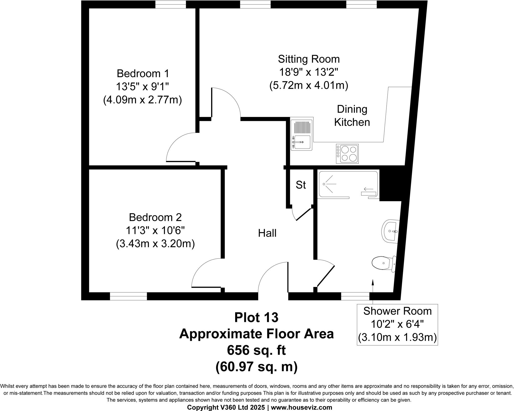 Plot 13 Baildon Mills, Baildon, BD17 6JX floorplan