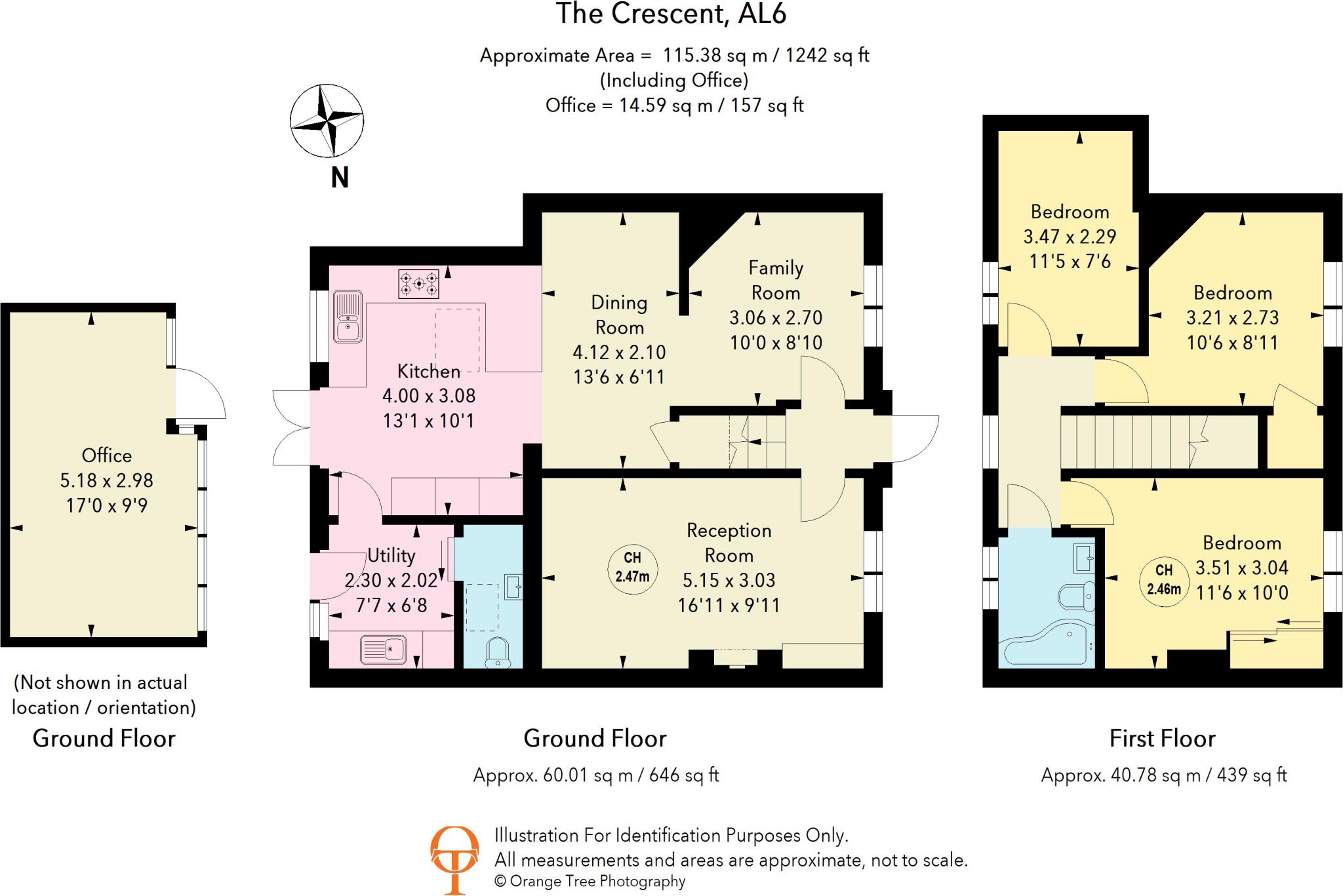 The Crescent, Welwyn, AL6 floorplan