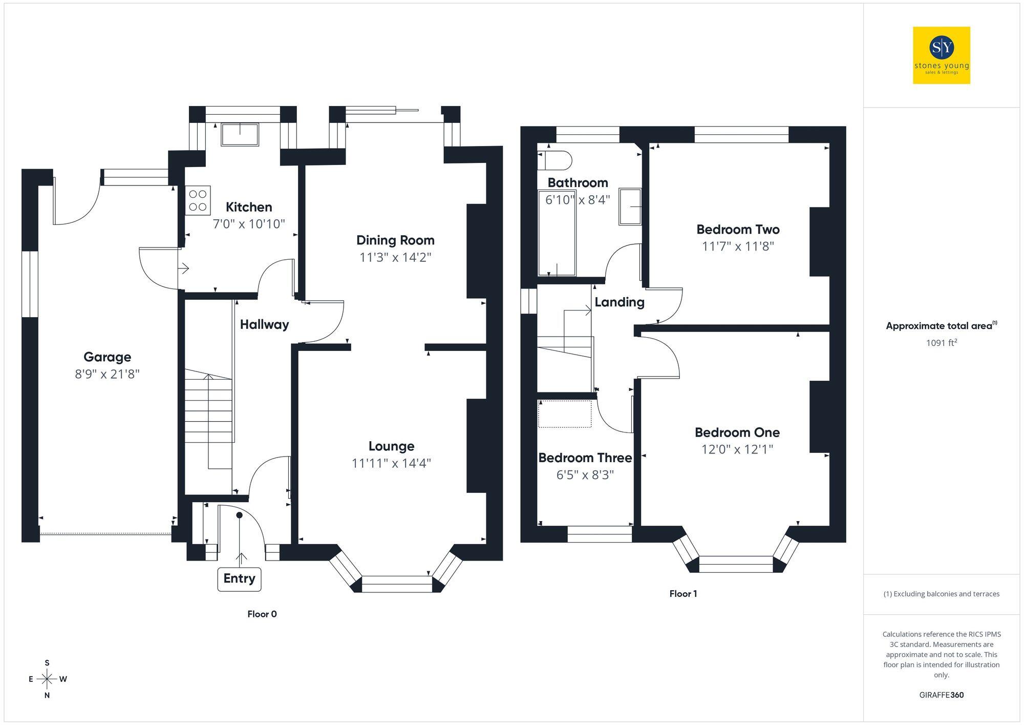 Richmond Crescent, Blackburn, BB1 floorplan