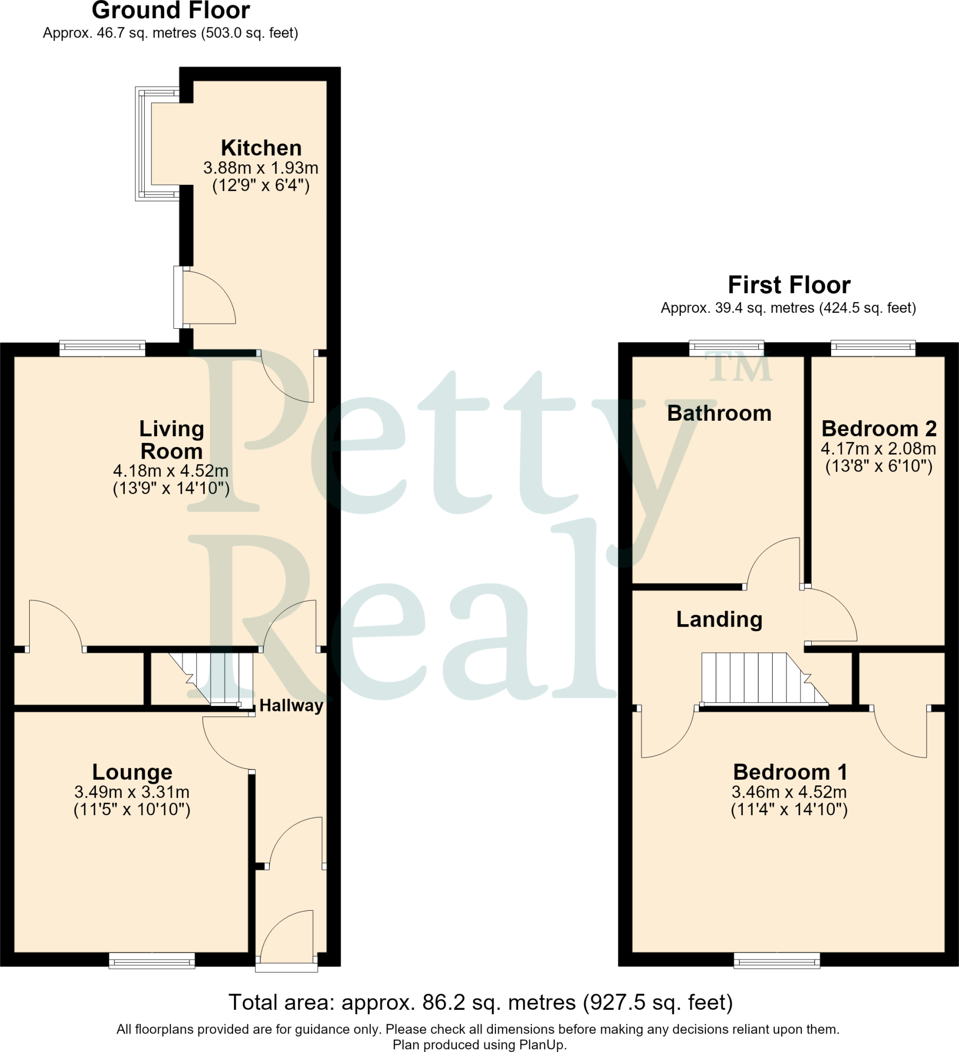 Skipton Road Colne floorplan