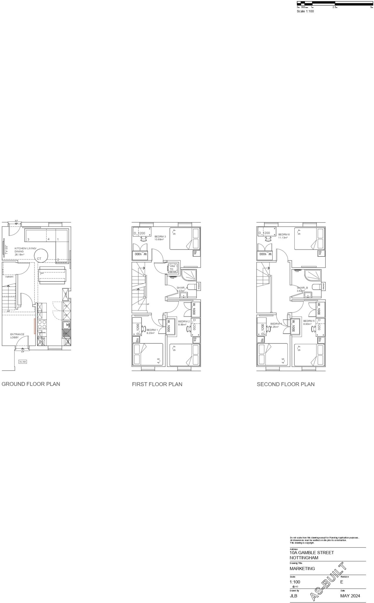 10a, Gamble Street NG74EY floorplan