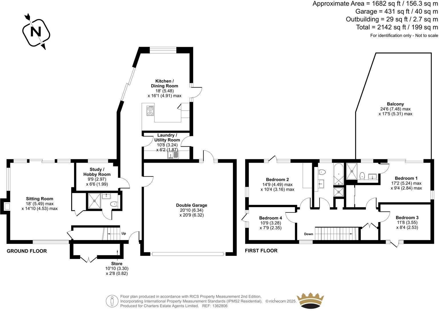 Eversley Gardens, Kings Worthy, Winchester, Hampshire, SO23 floorplan