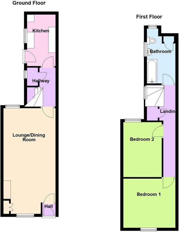 Green Lane, Shelfield. WS4 1RN floorplan