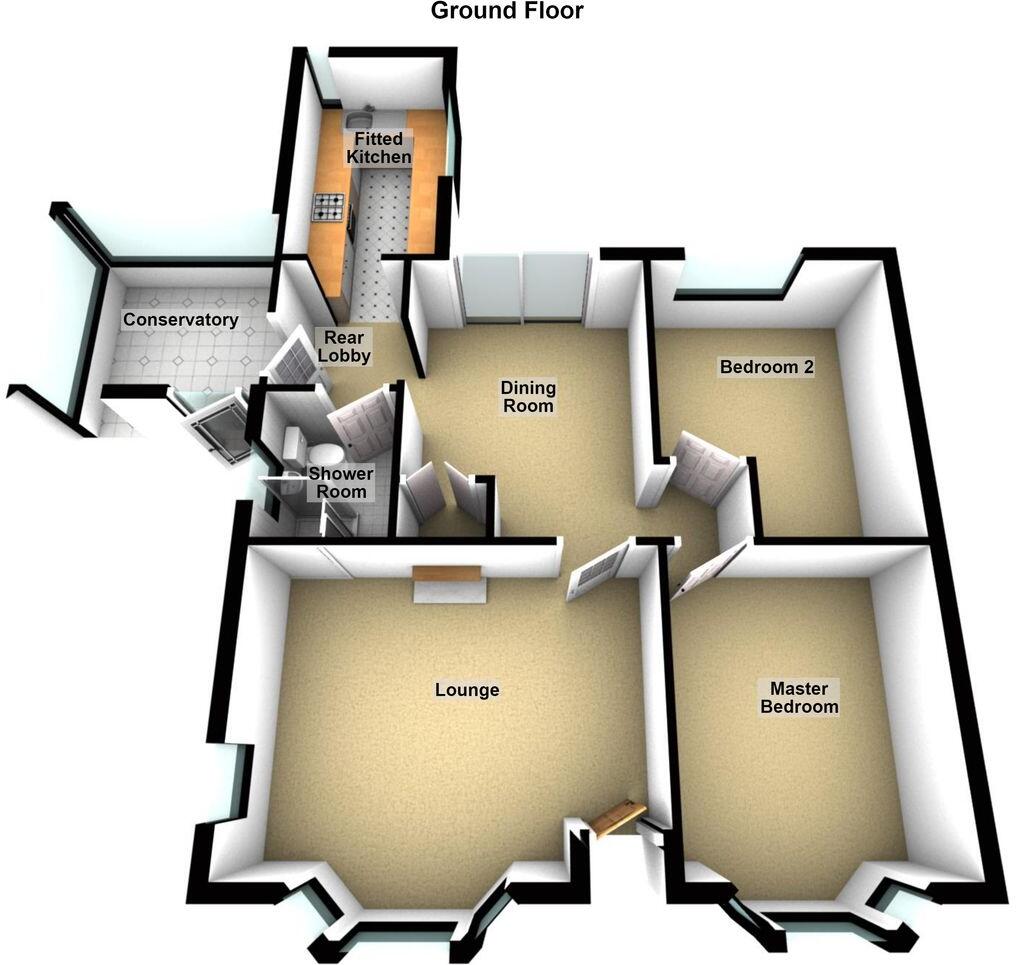 Forge Lane, Stretton, Burton-on-Trent, DE13 floorplan