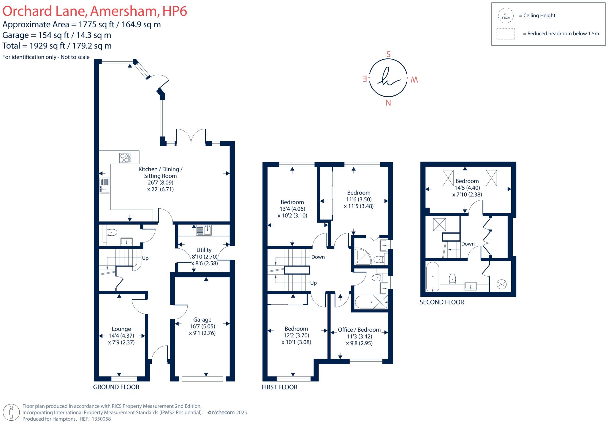 Orchard Lane, Amersham, HP6 floorplan
