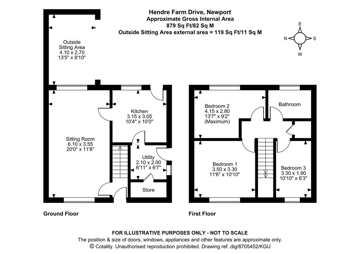 Hendre Farm Drive, Newport floorplan