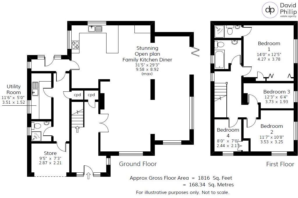 High Ridge Way, Bramhope, Leeds floorplan