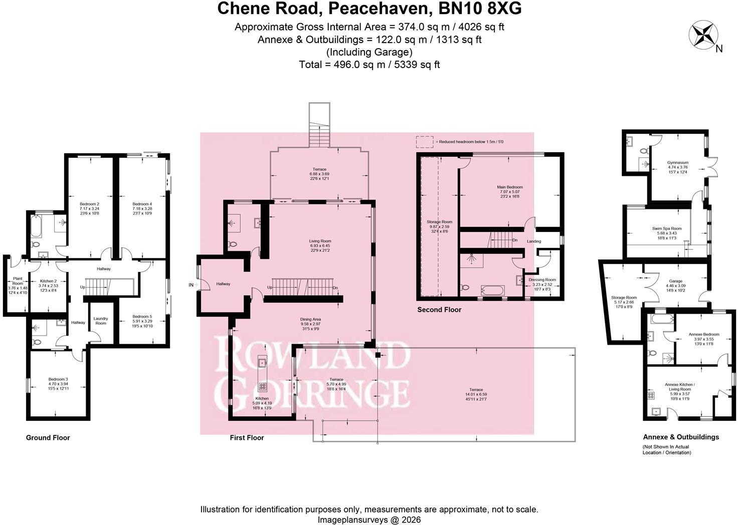 Chene Road, Peacehaven floorplan