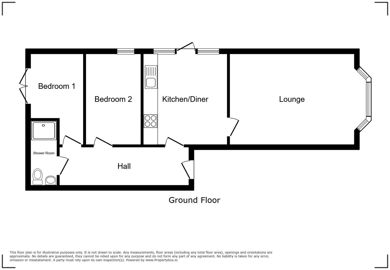 Victoria Grove, East Cowes, Isle of Wight floorplan