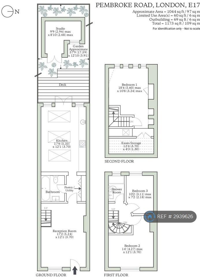 Pembroke Road, London, E17 floorplan