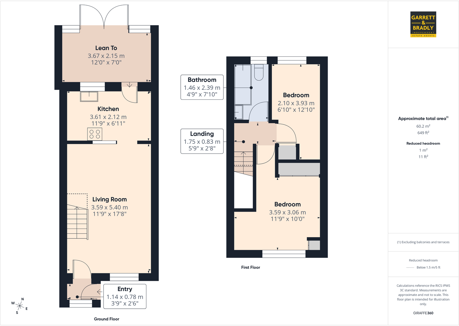 The Ridings, Bristol, BS13 floorplan