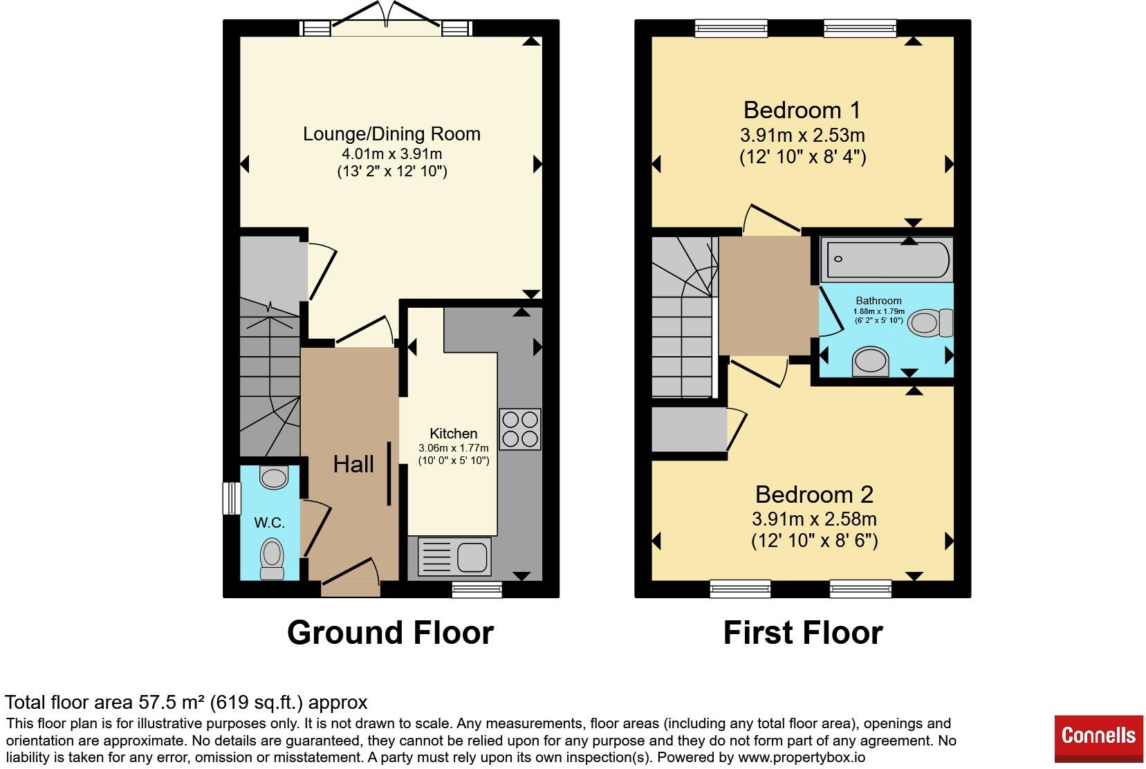 The Sidings, Bishops Itchington, Southam floorplan