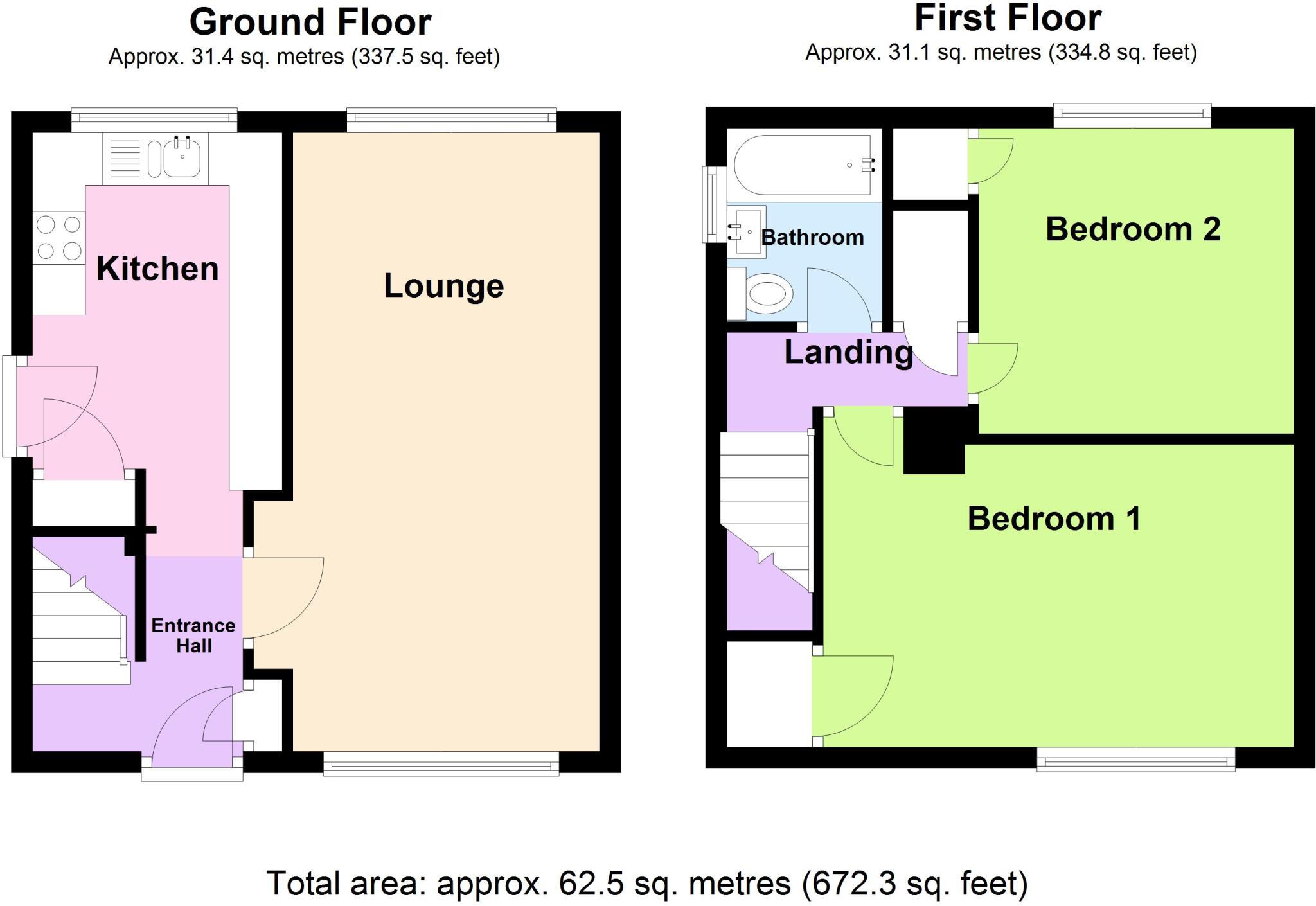 Park View Avenue, Halfway, Sheffield, South Yorkshire, S20 floorplan