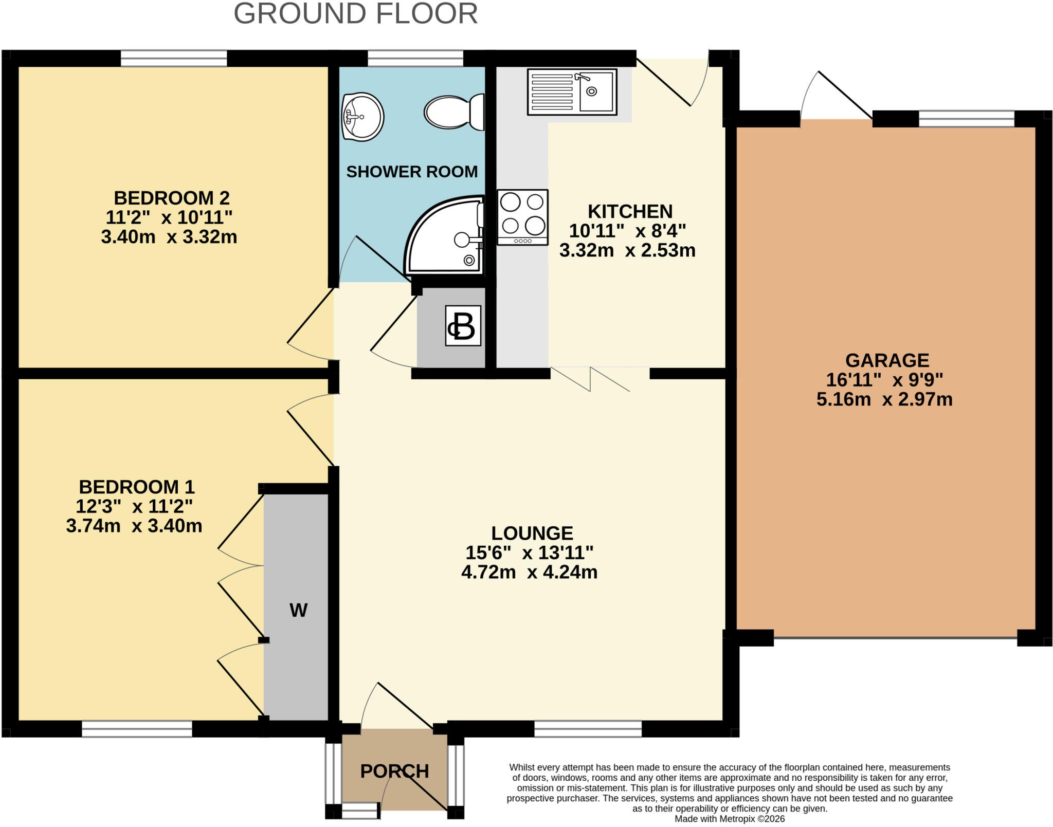 Estuary View, West Yelland, Barnstaple, Devon, EX31 floorplan