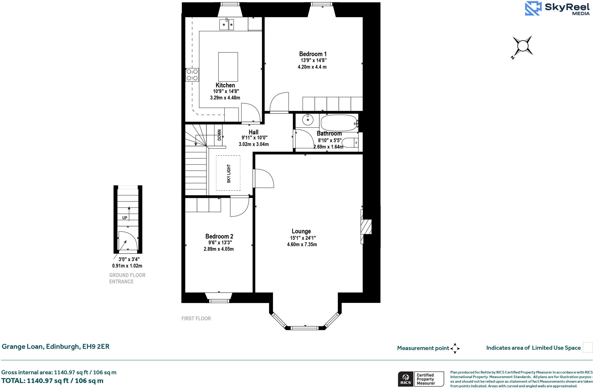 Grange Loan, Edinburgh floorplan